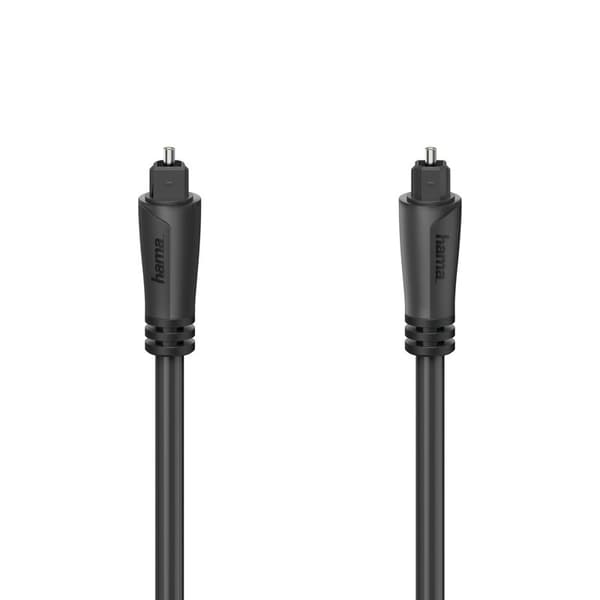 HAMA Kabel Audio Optisk Svart 3m
