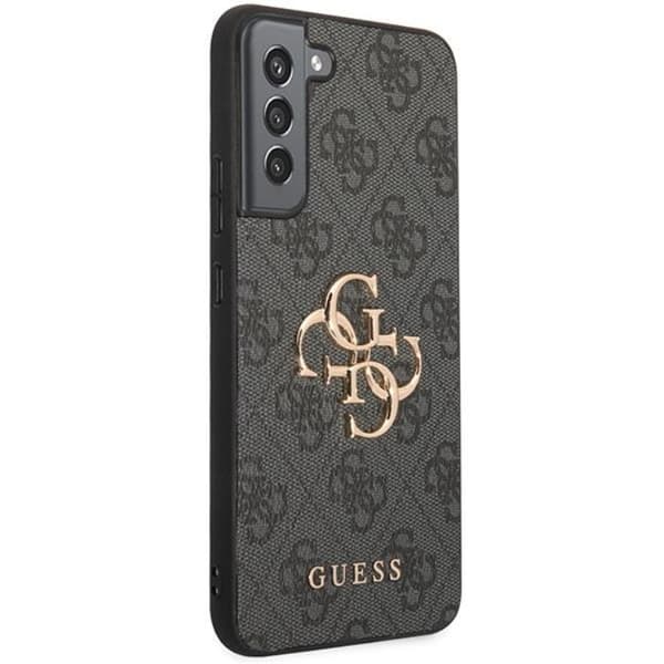 Guess Galaxy S23 Skal Big Metall Logo - Grå Grå