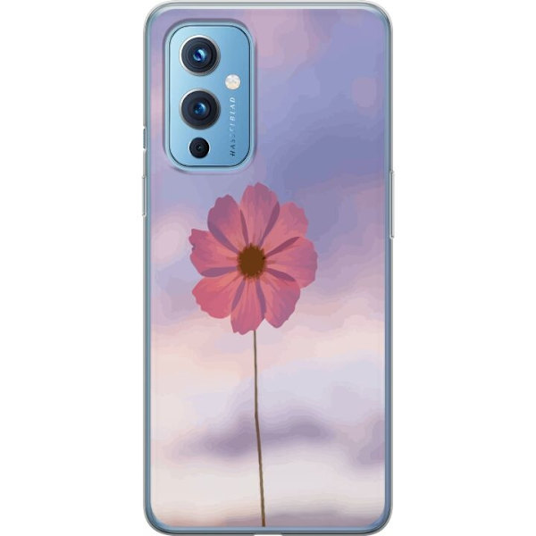 Mobilcover til OnePlus 9 med Rosa blomst