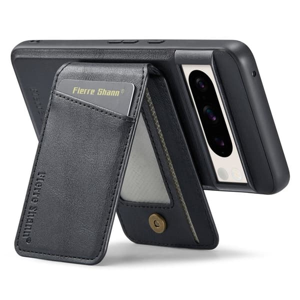 FIERRE SHANN 025 Google Pixel 8 Pro Fodral PU+TPU - Svart