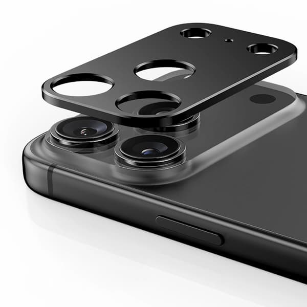 Tech-Protect iPhone 17 Pro kameralinsedæksel Camalloy Fit Plus Orange