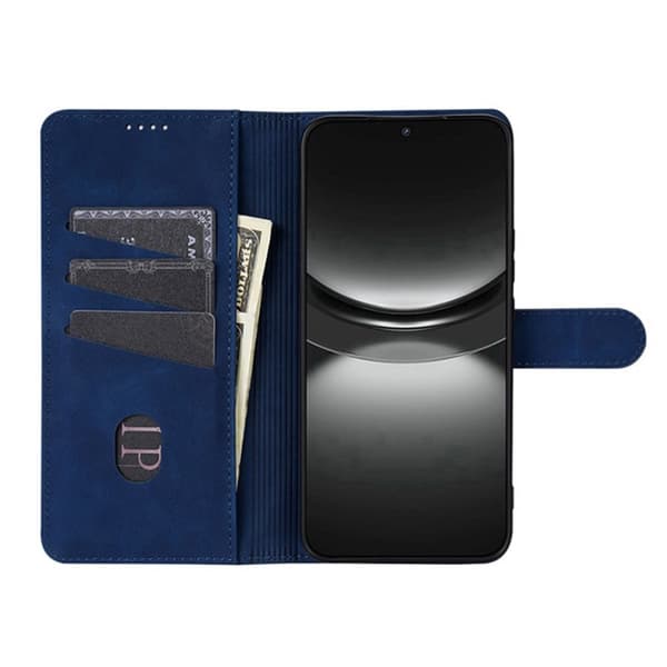 AZNS Xiaomi 17 Plånboksfodral Konstläder - Blå