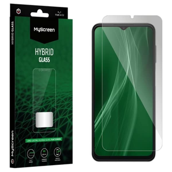 MyScreen Härdat Glas Skärmskydd För Galaxy Z Fold 8 Hybrid - Clear