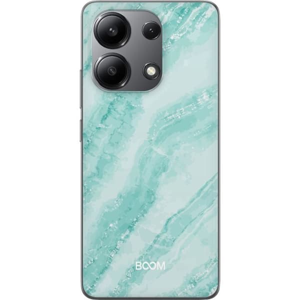 Telefontaske til Xiaomi Redmi Note 13 4G med Mint Marble