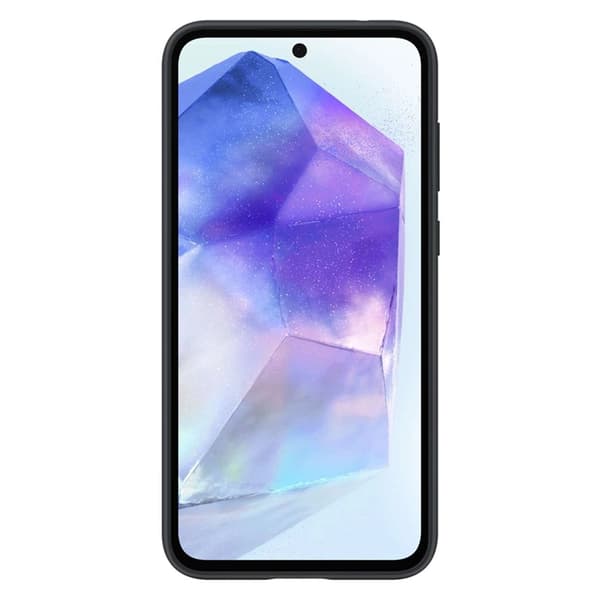 Mobilskal till Samsung Galaxy A55 Silikon - Svart Svart