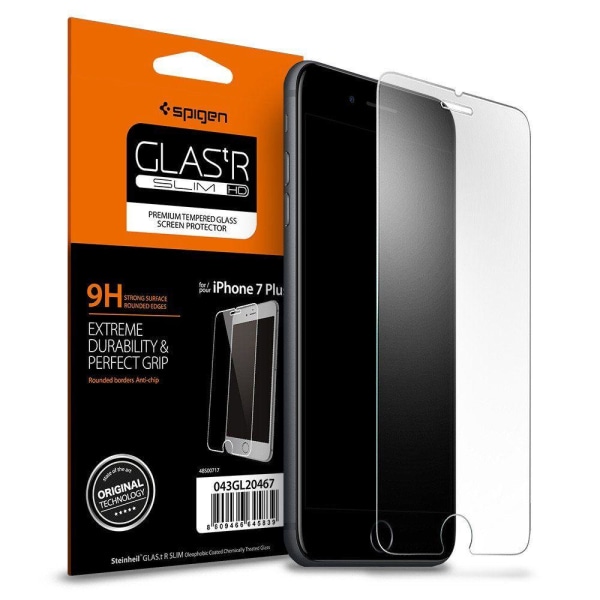 SPIGEN Skærmbeskytter i hærdet glas Tr Slim iPhone 7 Plus & iPhone 8 P