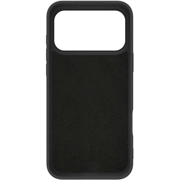 Celly Mobilskal till iPhone 17 Pro Max MagSafe Cromo Soft Rubber - Svart Svart