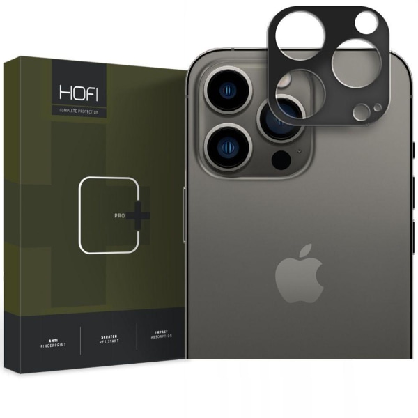HOFI iPhone 14 Pro /Pro Max kamera linsecover i hærdet glas AluCam