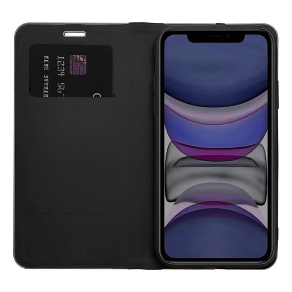 iPhone 16e Pung Etui Luna Carbon - Sort Black