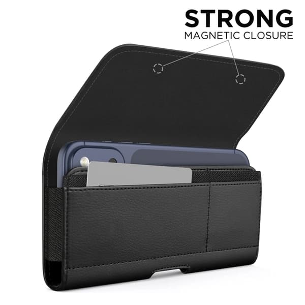 Tech-Protect Universal Mobiletui SM80 5.8 - 6.8 tommer - Sort Svart