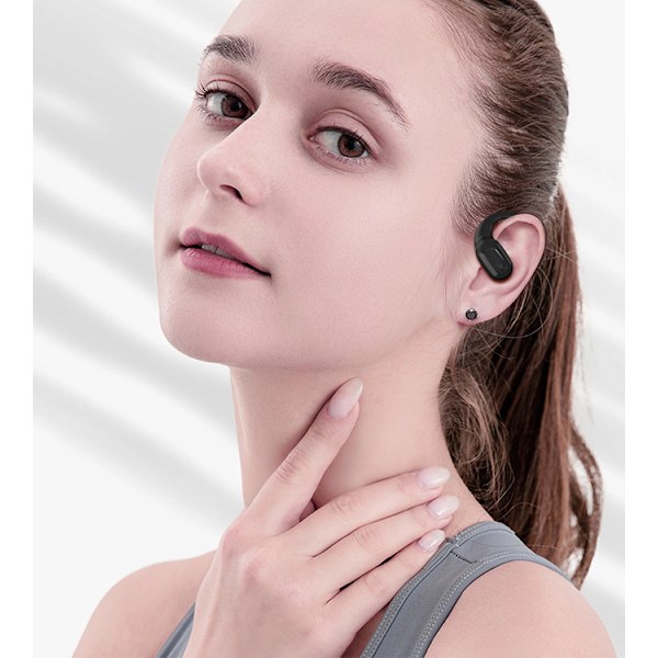 Choetech On-ear Trådløse Øretelefoner TWS OWS - Sort Black
