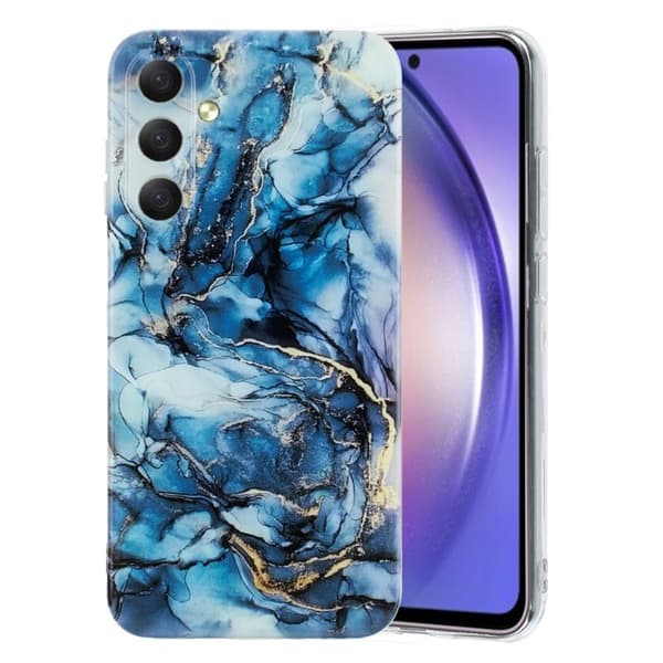 Mobilskal för Samsung Galaxy S26 Plus Marmortryck TPU - Grå