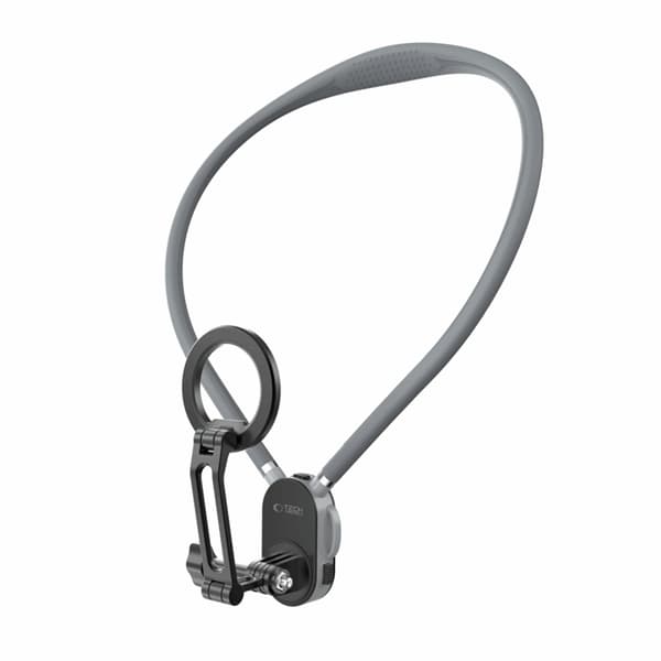 Tech-Protect Magnetisk Magsafe & GoPro & DJi Halshållare - Grå Grå
