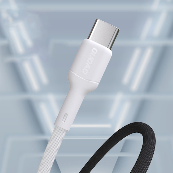 Dudao USB-C - USB-C 65W Kabel 2m L9C - Vit Vit