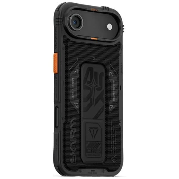 Skinarma Telefontaske til iPhone Air MagSafe Phantom - Sort Svart
