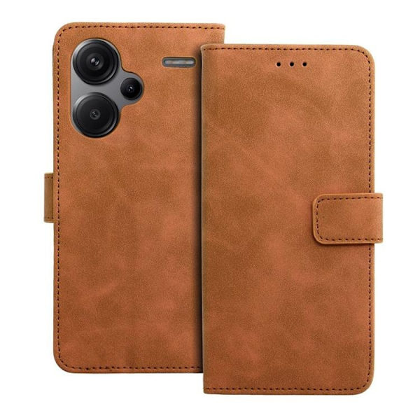 Xiaomi Redmi Note 13 Pro Plus Plånboksfodral Tender - Brun