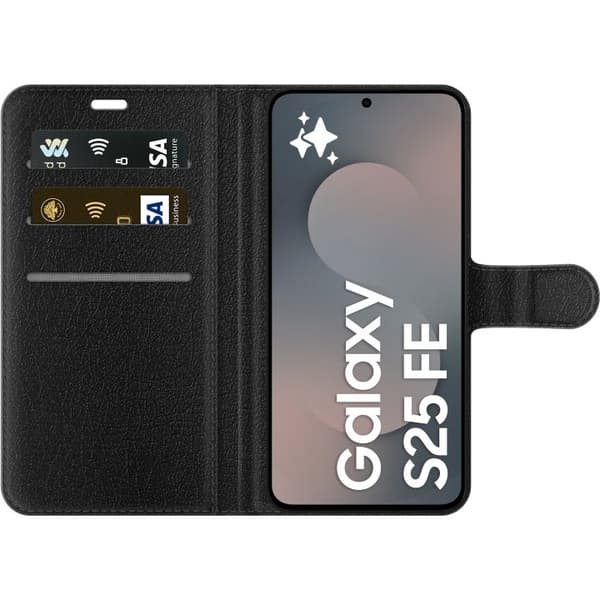 Pungcover til Samsung Galaxy S25 FE med Silkeblomster