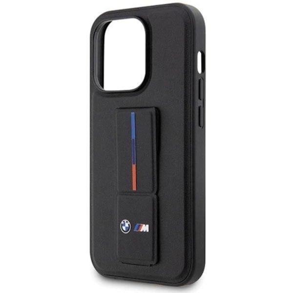 BMW iPhone 14 Plus Mobilskal Grip Hot Stamp - Sort Black