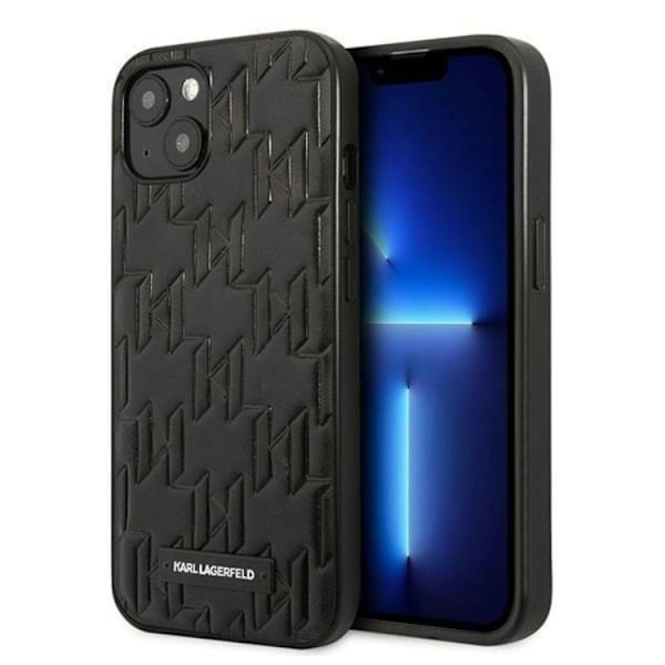 Karl Lagerfeld iPhone 13 mini Skal Monogram Plaque - Svart Svart
