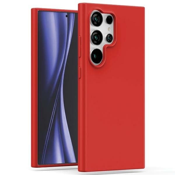 Mercury Telefontaske til Galaxy S24 Ultra Soft - Rød Röd