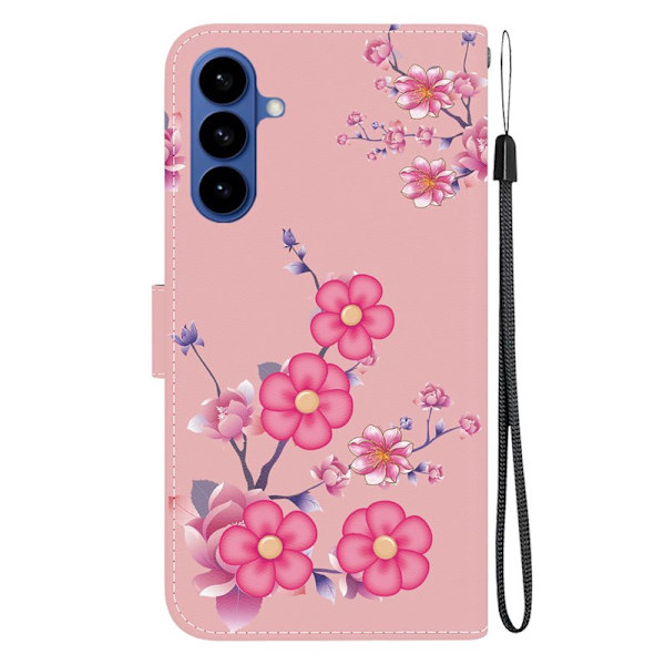 Plånboksfodral för Samsung Galaxy S26 Plus Anti-Drop Konstläder - Sakura