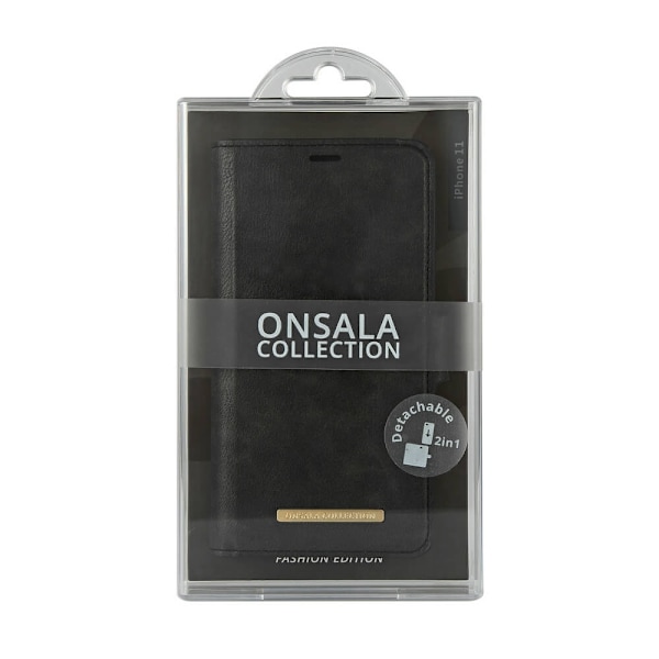 ONSALA Mobilfodral Midnight Black iPhone 11 Svart