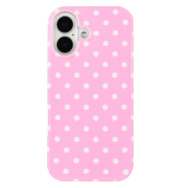 Mobilskal till iPhone 17 Dot Design Imd Tpu - Rosa Rosa
