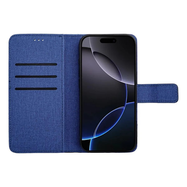 Xiaomi Redmi Note 14 Pro/14 Pro Plus Plånboksfodral Gomma Blå