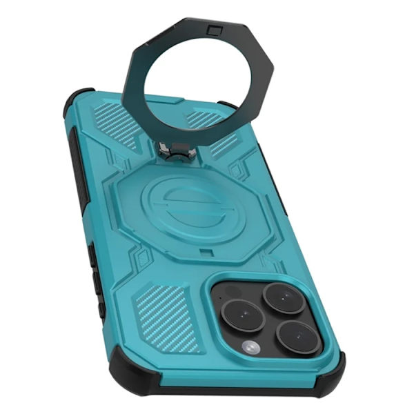 Mobilskal till iPhone 15 Pro Max Plast Shockproof - Blå Blå