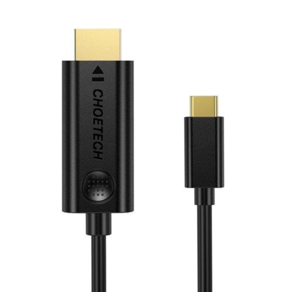Choetech HDMI 4K USB-C Kabel 3m - Sort Black