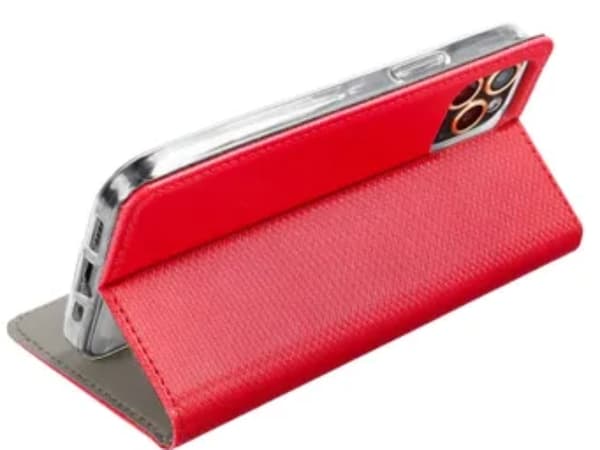 Xiaomi Redmi 12 C Plånboksfodral Smart - Röd Röd