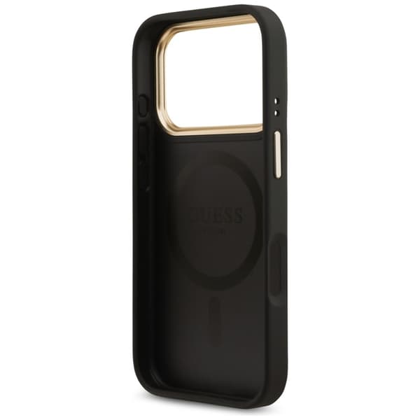 Guess Mobilskal till iPhone 17 Pro Max Magsafe Strass Logo - Svart Svart