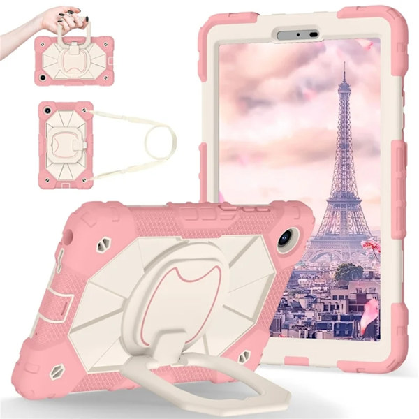 Lenovo Tab K9 Mobilskal Silikon Kickstand Roséguld