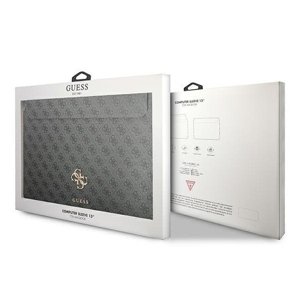 Guess 4G Big Logo Etui Tablet / Notebook 13'' - Grå Grey