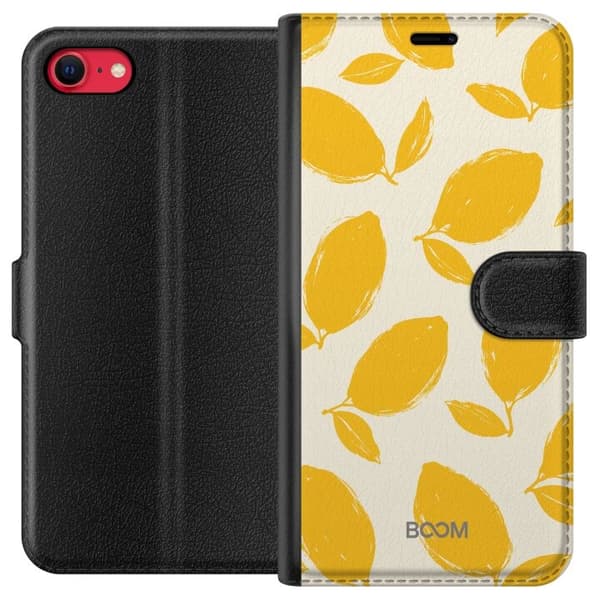 Plånboksfodral till Apple iPhone SE (2022) med Lemon Breeze