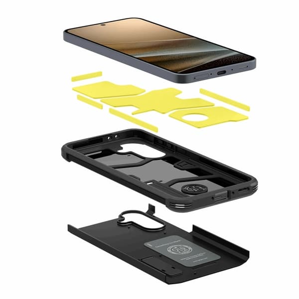 Spigen telefontaske til Galaxy A36 5G Tough Armor - Sort Svart