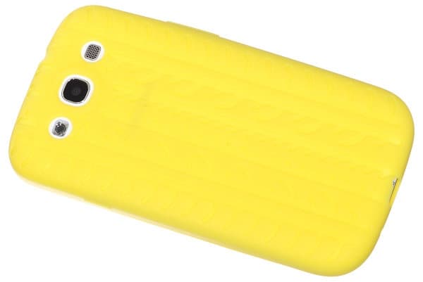 Dæk silikoneskal til Samsung Galaxy S3 i9300 (Gul) Gul