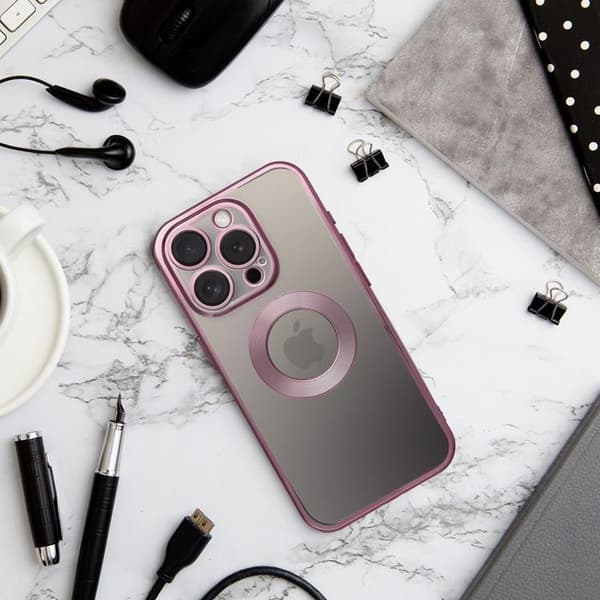 Mobilskal till iPhone 16e Glam - Rose Pink Rosa