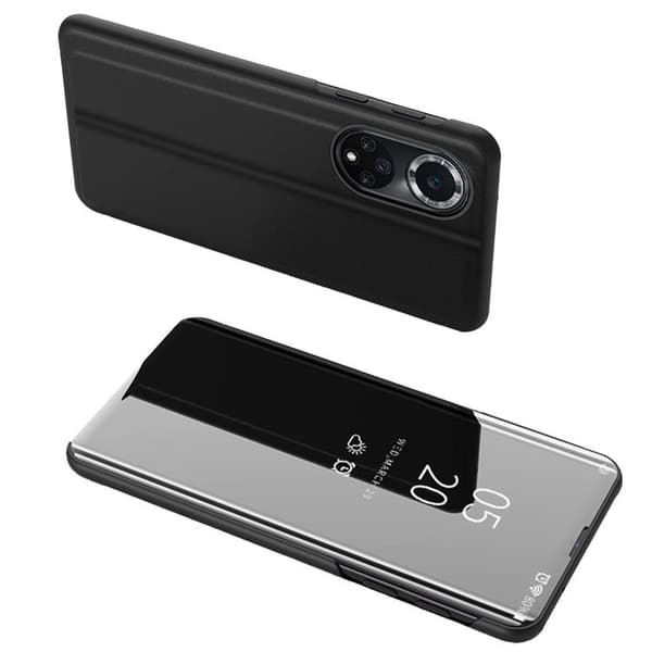Huawei Nova 9 Fodral Clear View Flip - Svart Svart