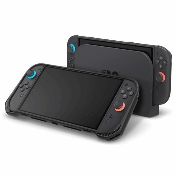 Spigen Nintendo Switch 2 Skal Rugged Armor - Matt Svart Svart