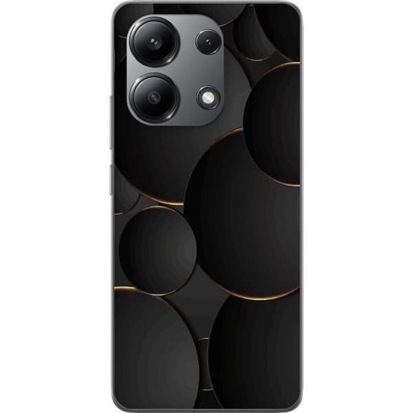 Mobilskal till Xiaomi Redmi Note 13 4G med Lyxig Cirklar