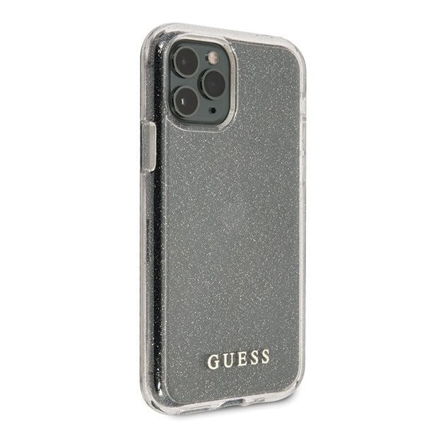 Guess iPhone 11 Pro skal Glitter Silver Silver