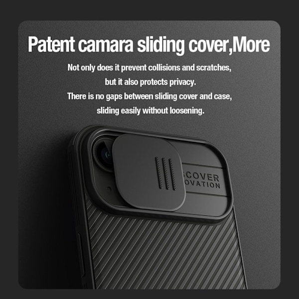 NILLKIN CamShield Pro Mobilskal för iPhone 15 Plus - Grön
