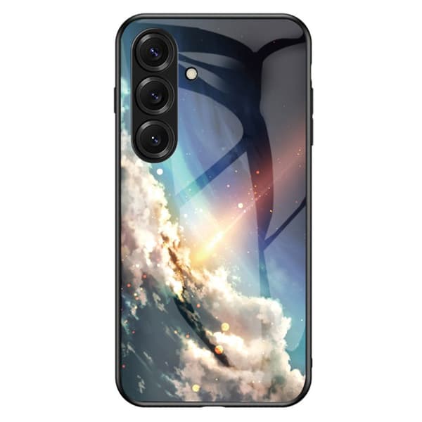 Mobilskal för Samsung Galaxy S26 Plus Härdat glas - Ljus stjärnhimmel