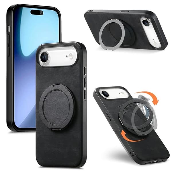 Mobilskal till iPhone Air Rotating Kickstand - Svart Svart