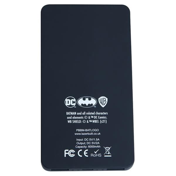 Batman Powerbank 6000 mAh Black