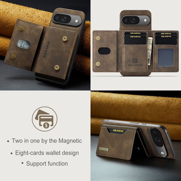 DG.MING M2 Series Mobilskal till Google Pixel 10 Pro - Brun