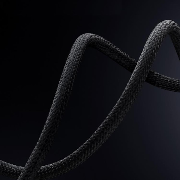 Baseus USB-A till Lightning kabel 2.4 A 2m - Svart Svart