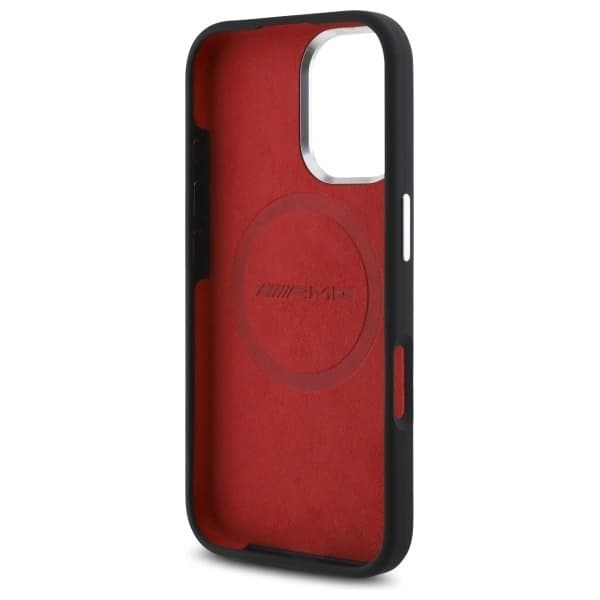 Mercedes Mobilskal till iPhone 16 MagSafe AMG Silikon Graphics Svart