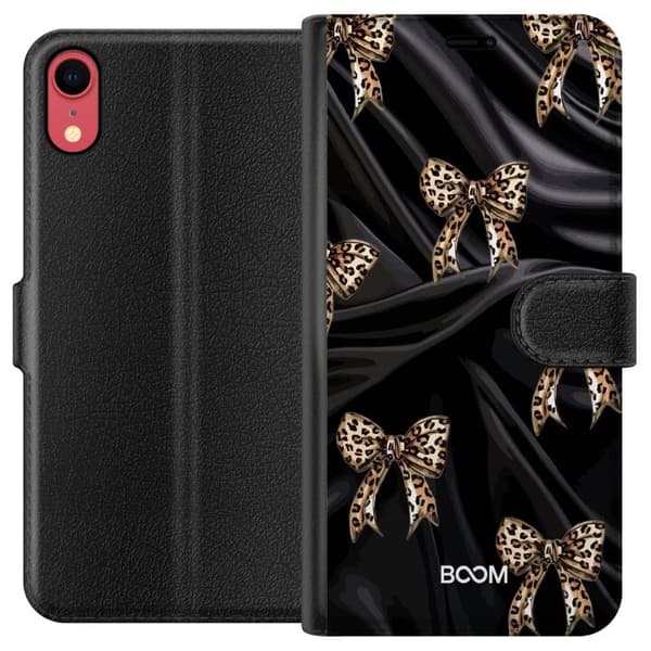 Apple iPhone XR tegnebog med leopardsløjfe